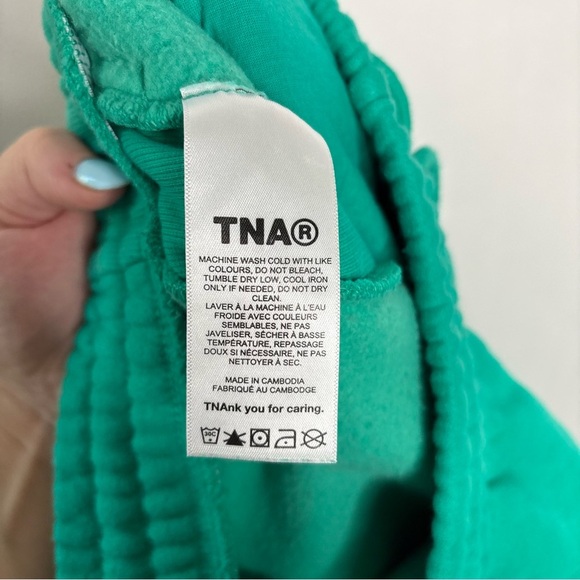 Aritzia TNA Cozy Sweatfleece Boyfriend Sweatpant XS - Picture 8 of 12